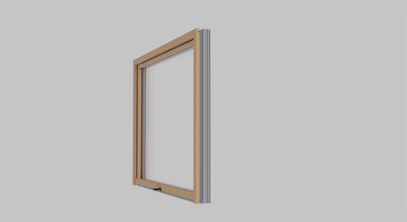 60 X 42 OpenUP Kitchen Pass Through Gas Strut Awning Window - NO Sill - Image 2